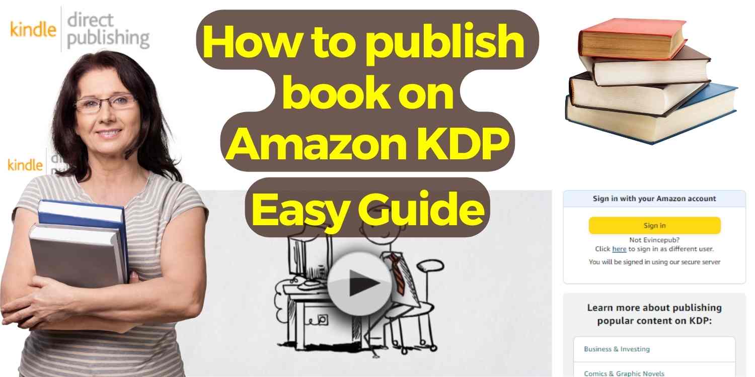 how to publish book on amazon kdp